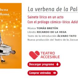 La verbena de la Paloma vuelve al Teatro de la Zarzuela